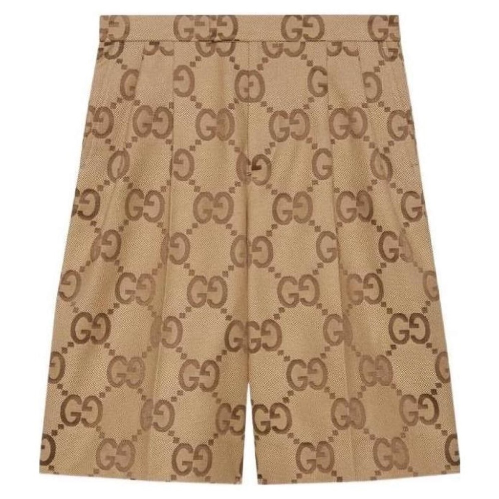 Gucci Tan Monogram Men's Shorts